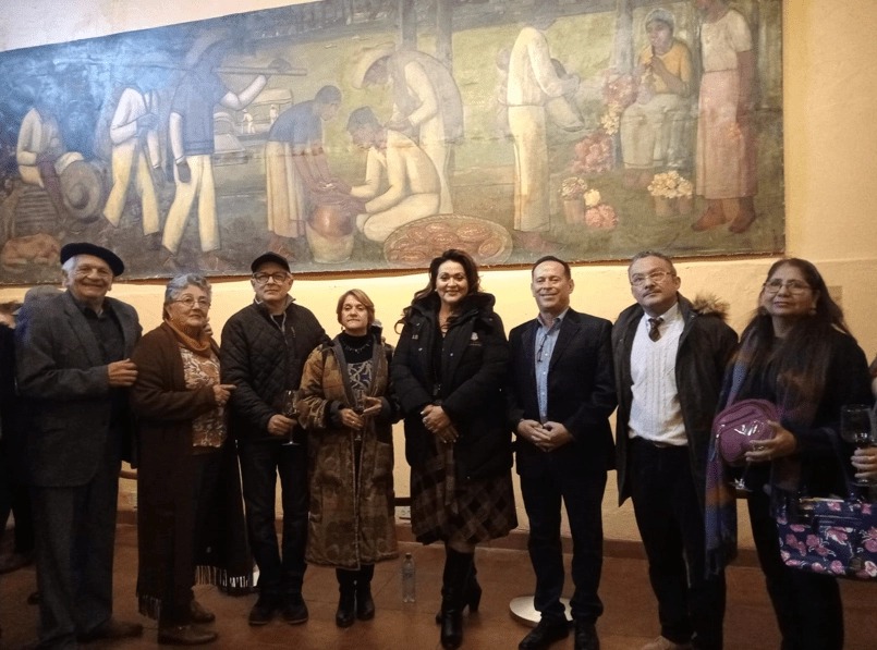 Pintura «El Mercado» de Alfredo Ramos Martínez, en Hotel Rosarito&nbsp;Beach