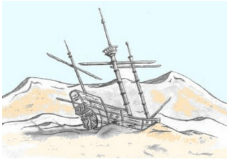 El Galeón hundido en el&nbsp;desierto