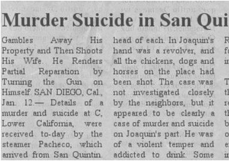 Relato de una tragedia familiar en&nbsp;1886