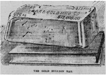 El robo de la barra de&nbsp;oro