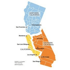 California, de un estado, a&nbsp;tres