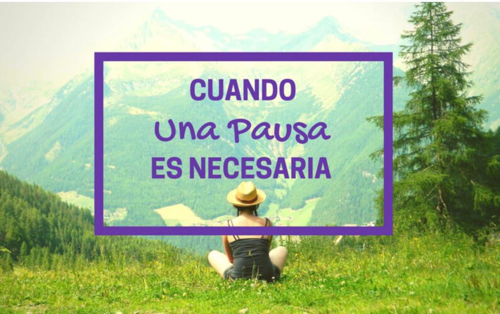 Aventura de recuerdo: una&nbsp;pausa